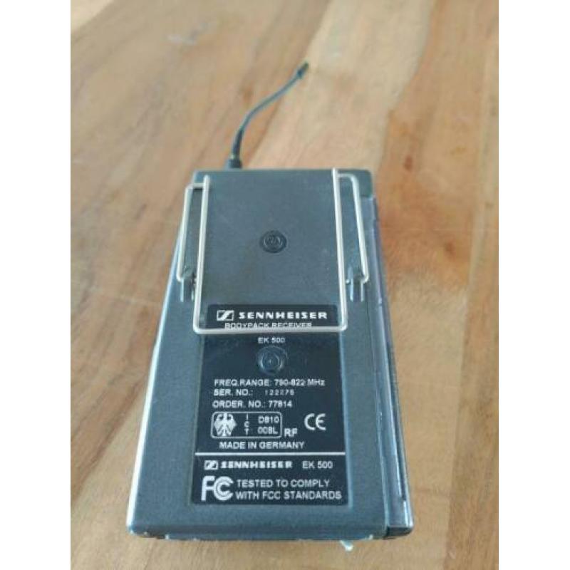 Sennheiser EW500 bodypack receiver EK500
