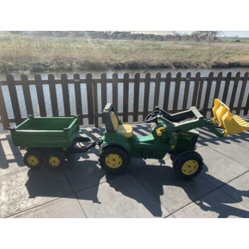 Rolly toys john deere traptractor