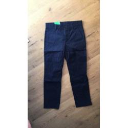 Nieuwe blauwe broek van Benetton