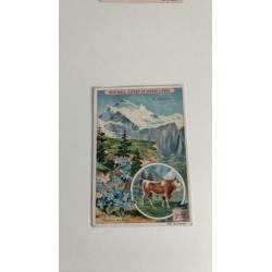 Liebig. Matterhorn, Jungfrau, le grand St. Bernard