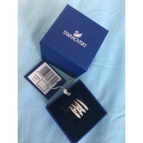 Swarovski ring zilver maat 50