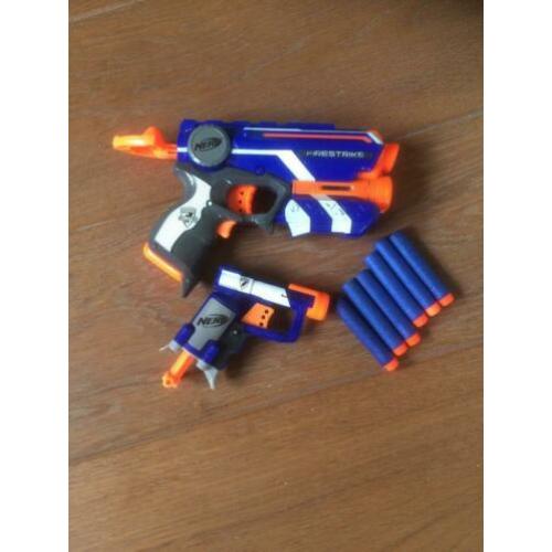Nerf pistolen 6 stuks
