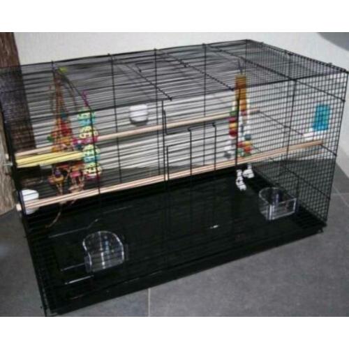 nieuwe vogelkooi / grasparkiet valkparkiet kanarie tropen !