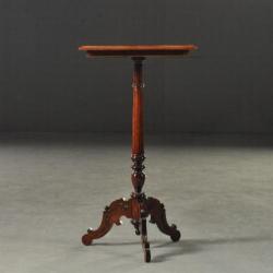 Antieke bijzettafels / wijntafel / Rechthoekige fraai ing...