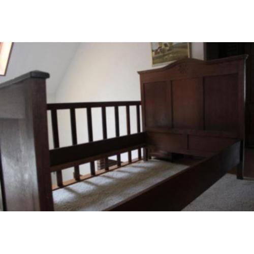 antiek bed twijfelaar 160x90