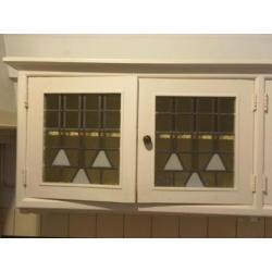 Set van 2 Glas-in-lood deuren