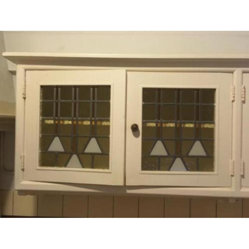 Set van 2 Glas-in-lood deuren