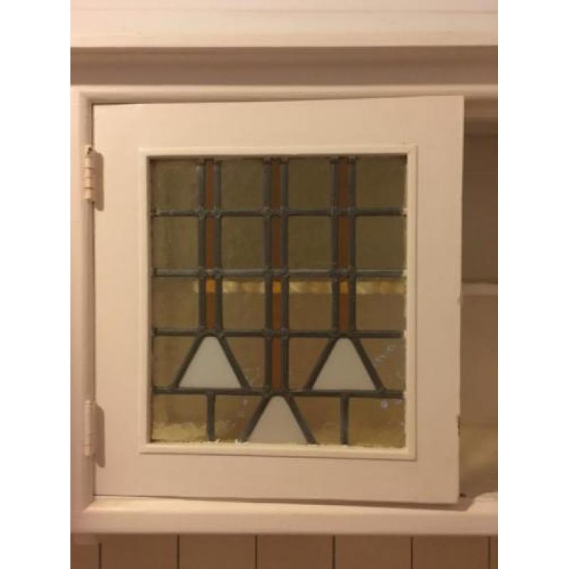 Set van 2 Glas-in-lood deuren