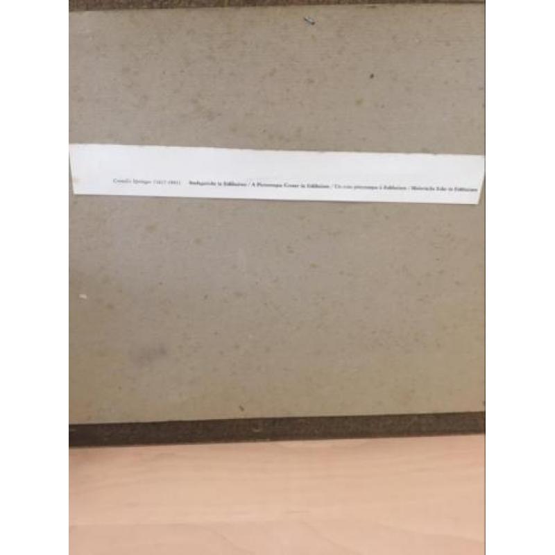Schilderij stadsgezicht te Enkhuizen