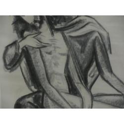 Edmund Bellefroid / houtskooltekening