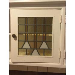 Set van 2 Glas-in-lood deuren