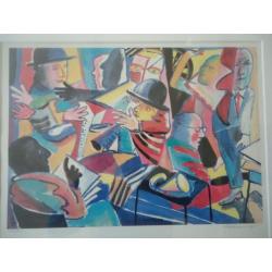 Zeefdruk Hakkaart 1995