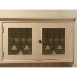 Set van 2 Glas-in-lood deuren