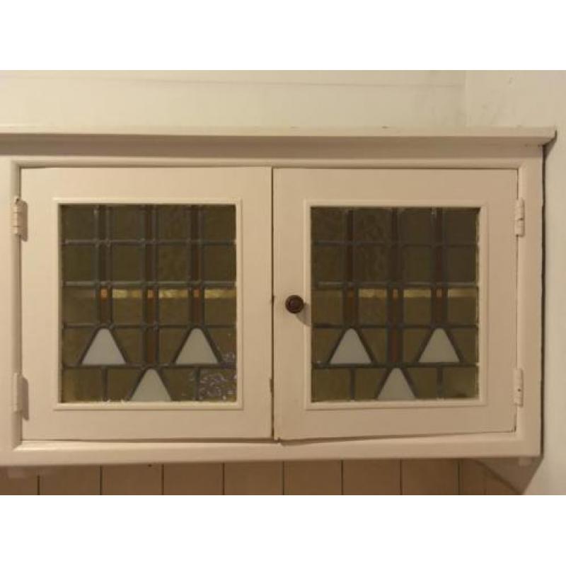 Set van 2 Glas-in-lood deuren