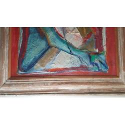 Groot Kunstwerk van Leo Bos 1200 x1460 lijst dakgoot