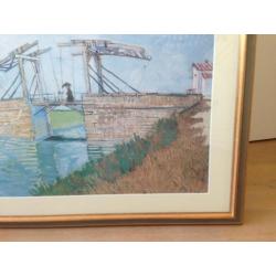 Grote repro schilderij Vincent van Gogh in prachtige lijst