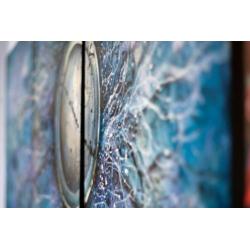 " Abstract Design " Origineel Acryl 3 luik van Michael Lang