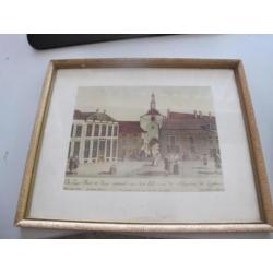 historischer prent Zutphen afm. 31x26 cm