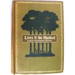 Lives of the Hunted 1904 Seton - Fraaie band en illustraties
