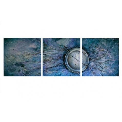 " Abstract Design " Origineel Acryl 3 luik van Michael Lang