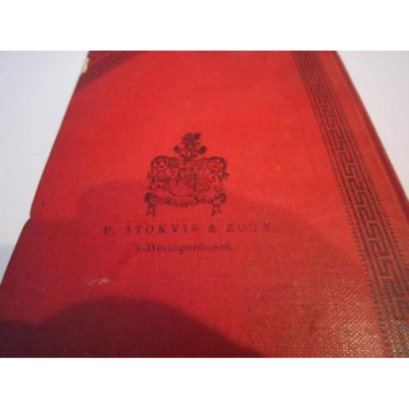 Zeldzaam antiek boek Receptenschat 1900