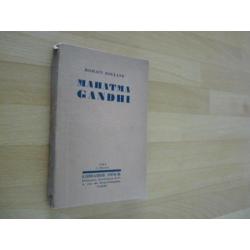 'Mahatma Gandhi Romain Holland 1924 Libraire Stock Biografie