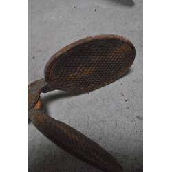 Waffelijzer, kniepertjesijzer, gietijzer (20 euro per stuk)