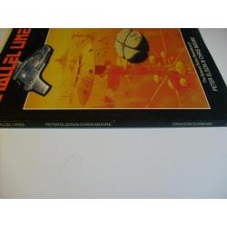 ZELDZAAM 1981 SF art cartoon PARALLEL LINES ufo ruimtevaart