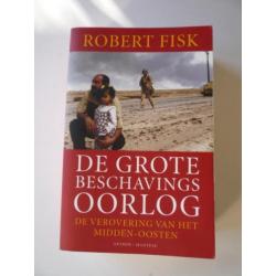 Boek Robert Fisk De Grote Beschavingsoorlog Paperback