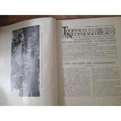 Tropisch Nederland tijdschrift 1930 1931 vele illustraties