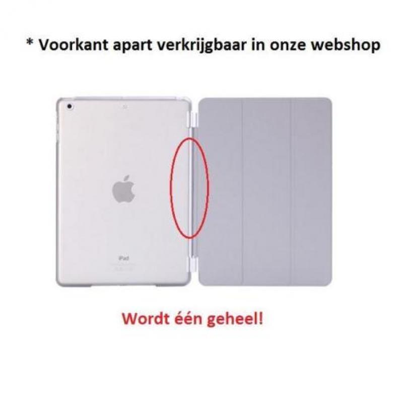 Transparant crystal case hoes hoesje iPad Air 1 achterkant