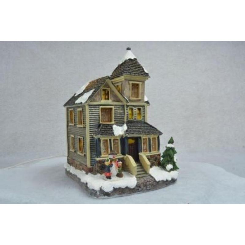 Kerstdorp Kersthuisje met Torentje