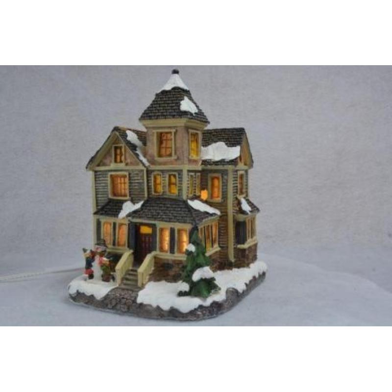 Kerstdorp Kersthuisje met Torentje