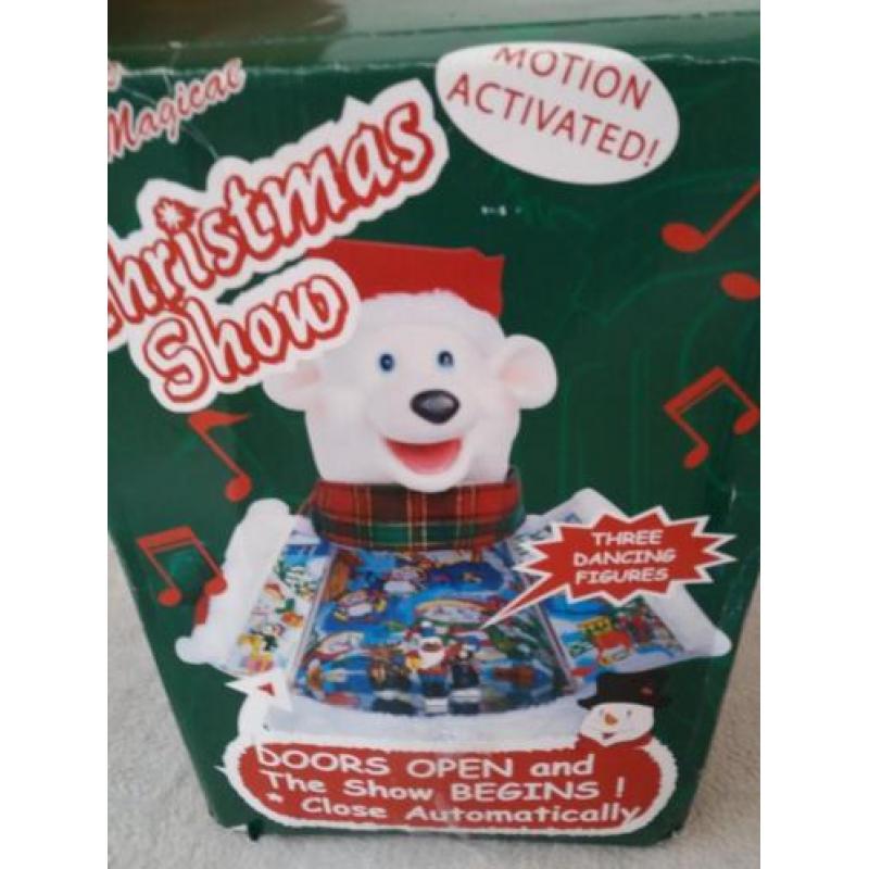 Ijsbeer met muziek kerst 10 euro