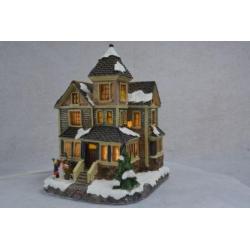Kerstdorp Kersthuisje met Torentje