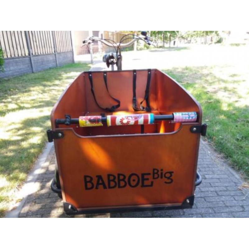 Babboe big bakfiets 7 versnellingen incl. regenhoes