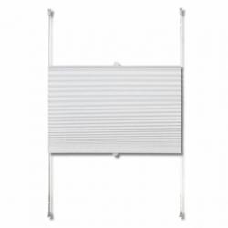vidaXL Plisséjaloezie 50x150 cm wit