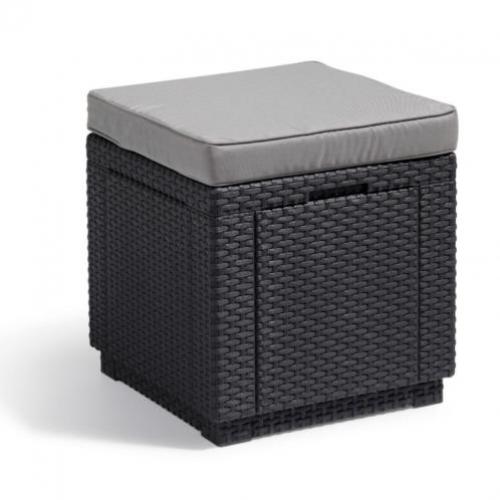 voetenbank/hocker + kussen - Allibert