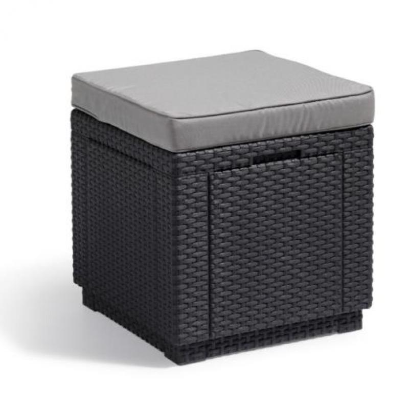 voetenbank/hocker + kussen - Allibert