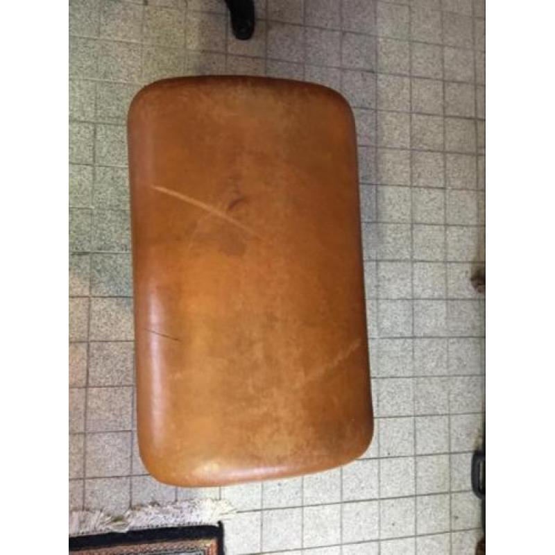 Vintage gymbok kruk / hocker