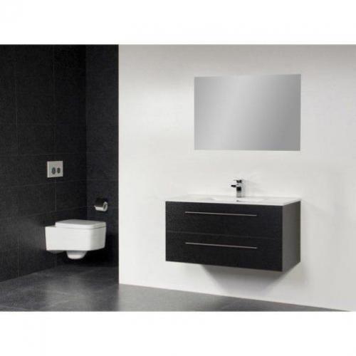 Saniclass Exclusive Line Kera 100 badmeubel Black wood