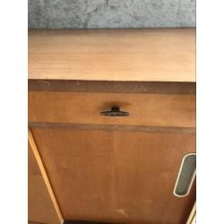 Vintage Retro Schoenenkast / Kast