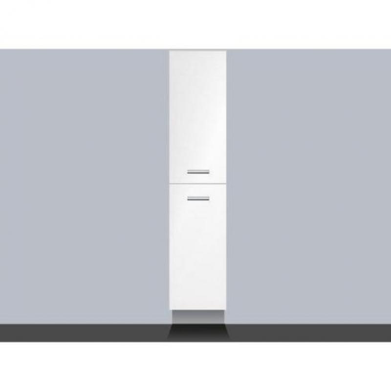Saniclass Rome kolomkast 160x35x35cm hoogglans wit