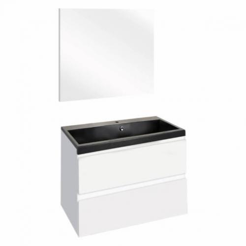 Badmeubelset Differnz The Collection 60x43x61 cm Wit/Zwar...