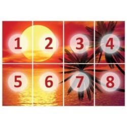 aanbieding Fotobehang 400x280cm Romantische voor €40