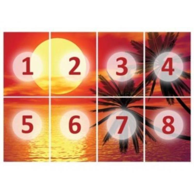 aanbieding Fotobehang 400x280cm Romantische voor €40