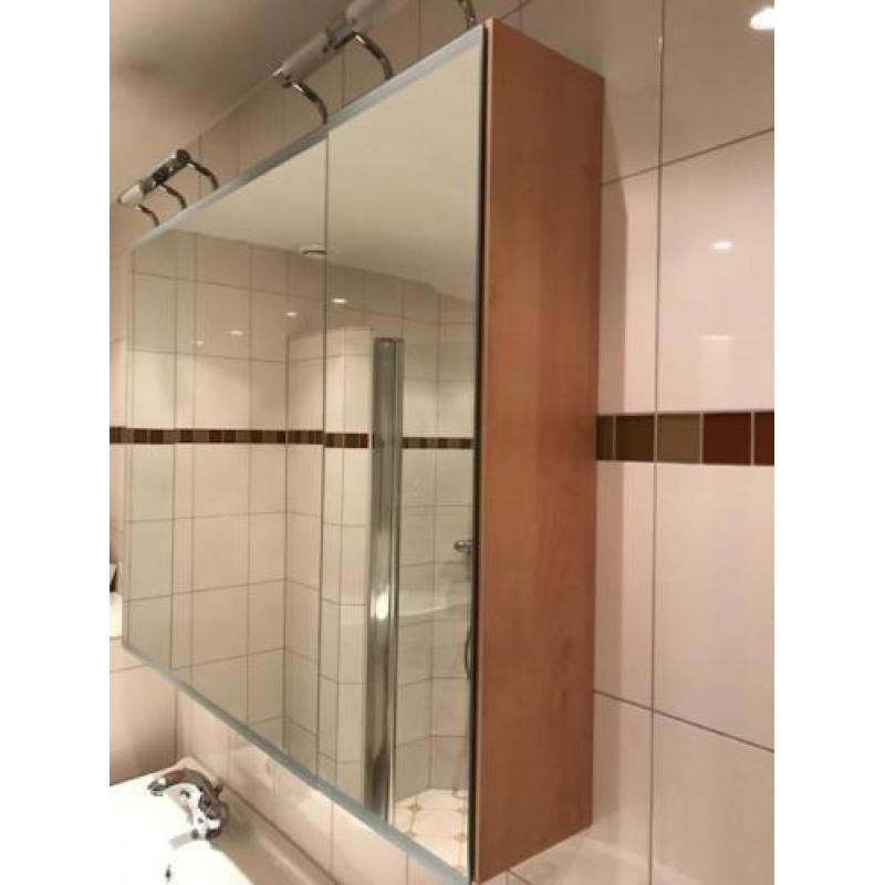 Spiegelkast badkamer met veel opbergruimte