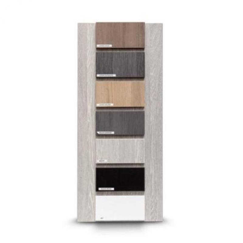 Saniclass Rome kolomkast 160x35x35cm hoogglans wit
