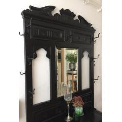 Frans halmeubel/ porte manteaux