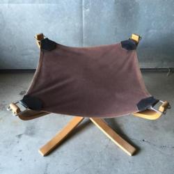 Vintage Sigurd Ressel footstool Vatne Mobler Norway jaren 60